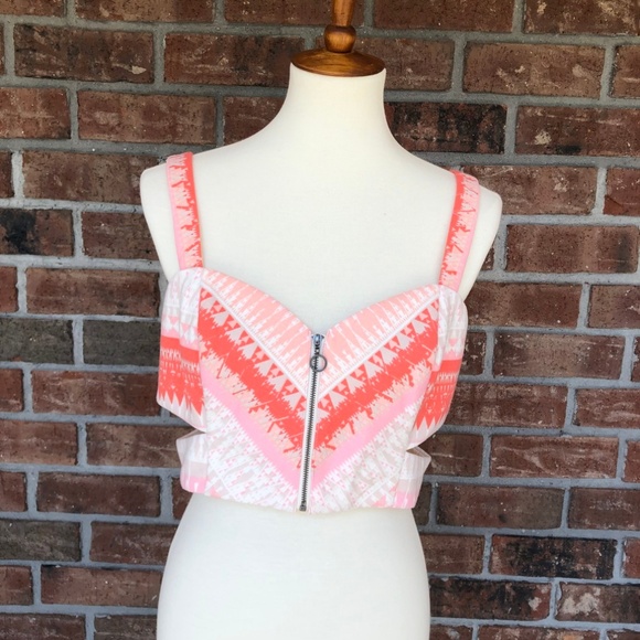 BCBGeneration Tops - 3/$25 NWT BCBGeneration Cut out Crop Top Tank